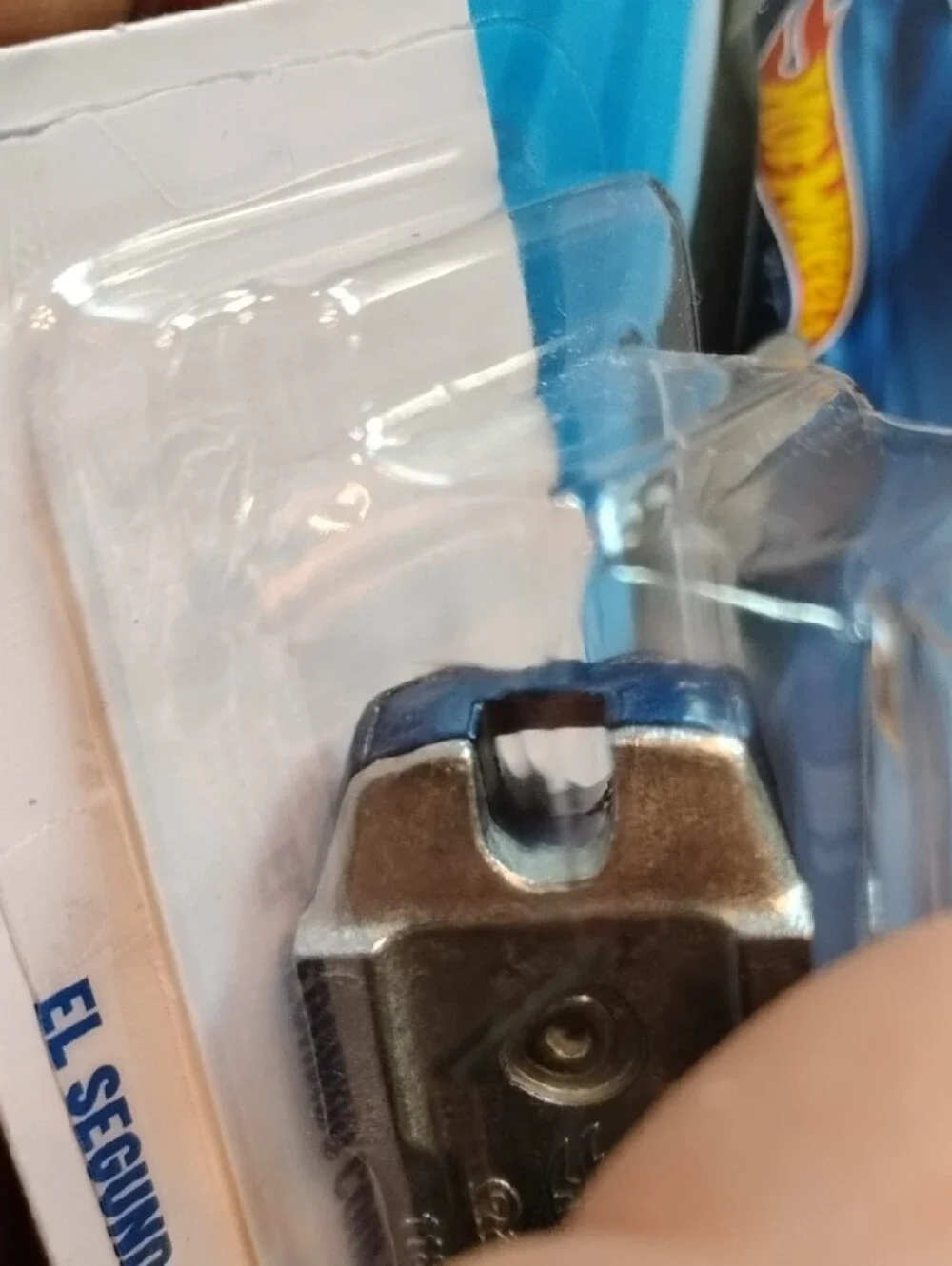 Mattel Hot Wheels El Segundo Coupé Clip - Metallic Blue & Silver